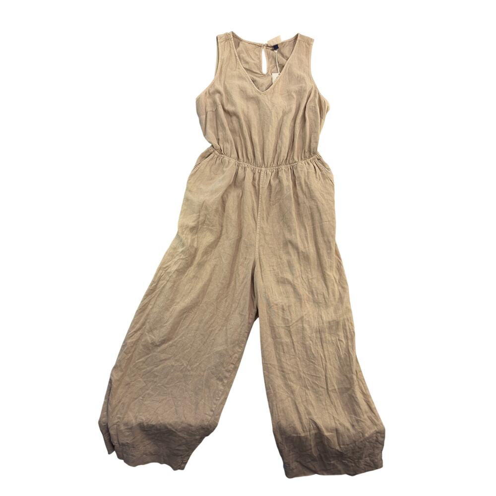 Universal Thread Women's Tan Sleeveless Linen Jumpsuit - Size XXL - NWT